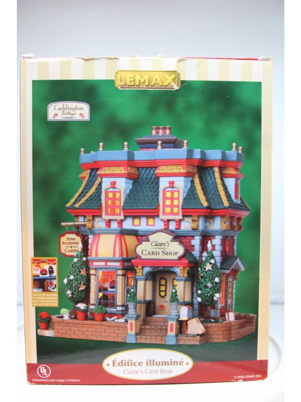 Lemax Caddington Village - Claire's Card Shop